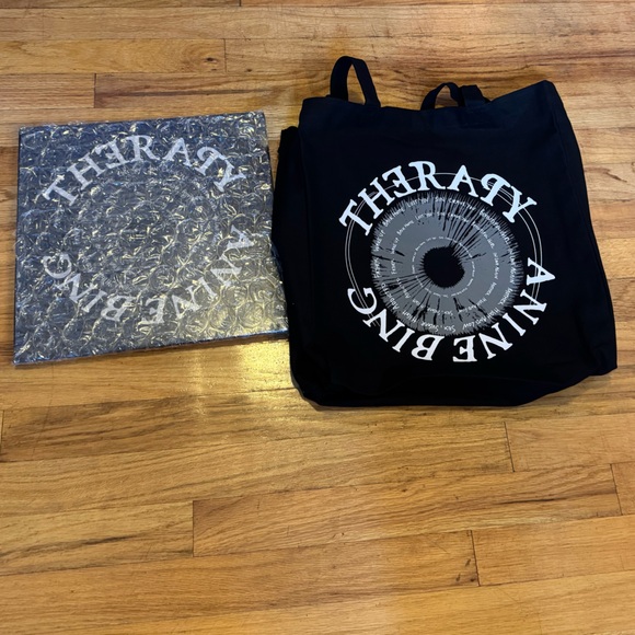 Anine Bing Therapy Vinyl and Tote